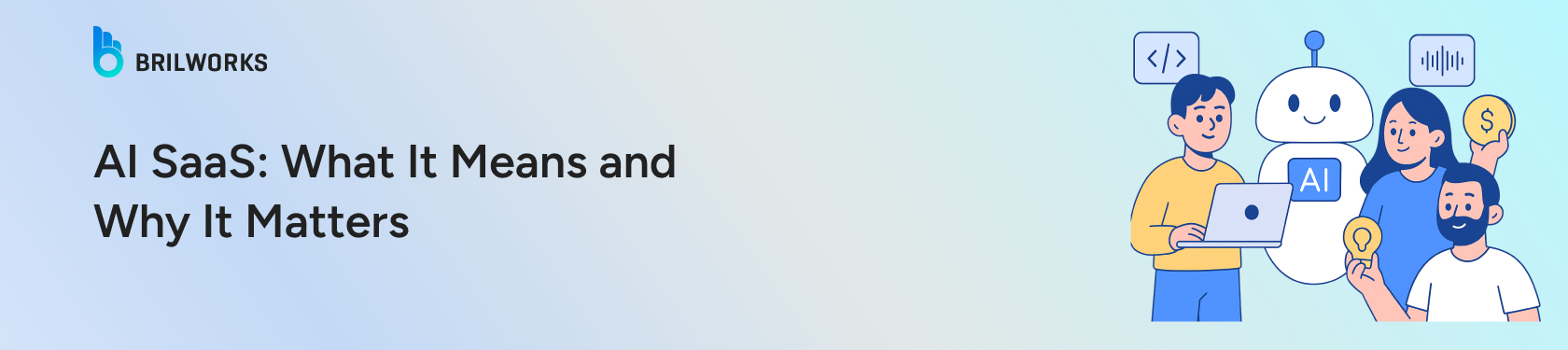 what is ai saas banner image