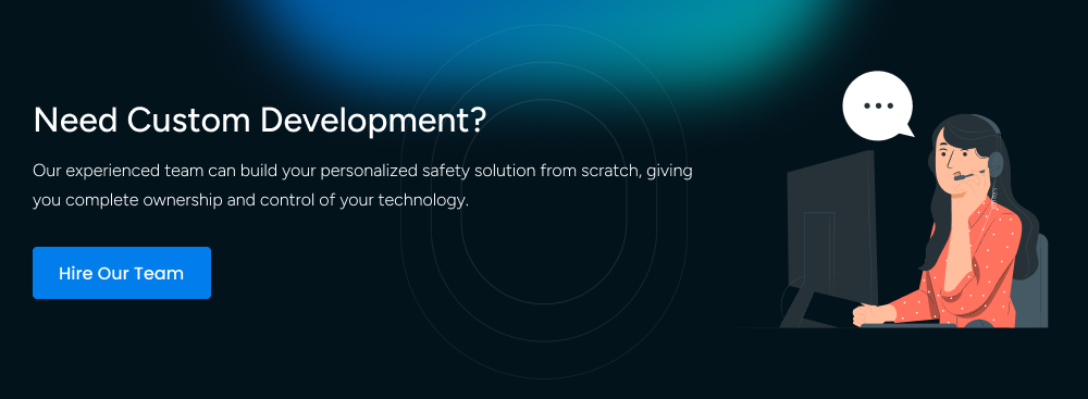 CTA for custom mobile app development