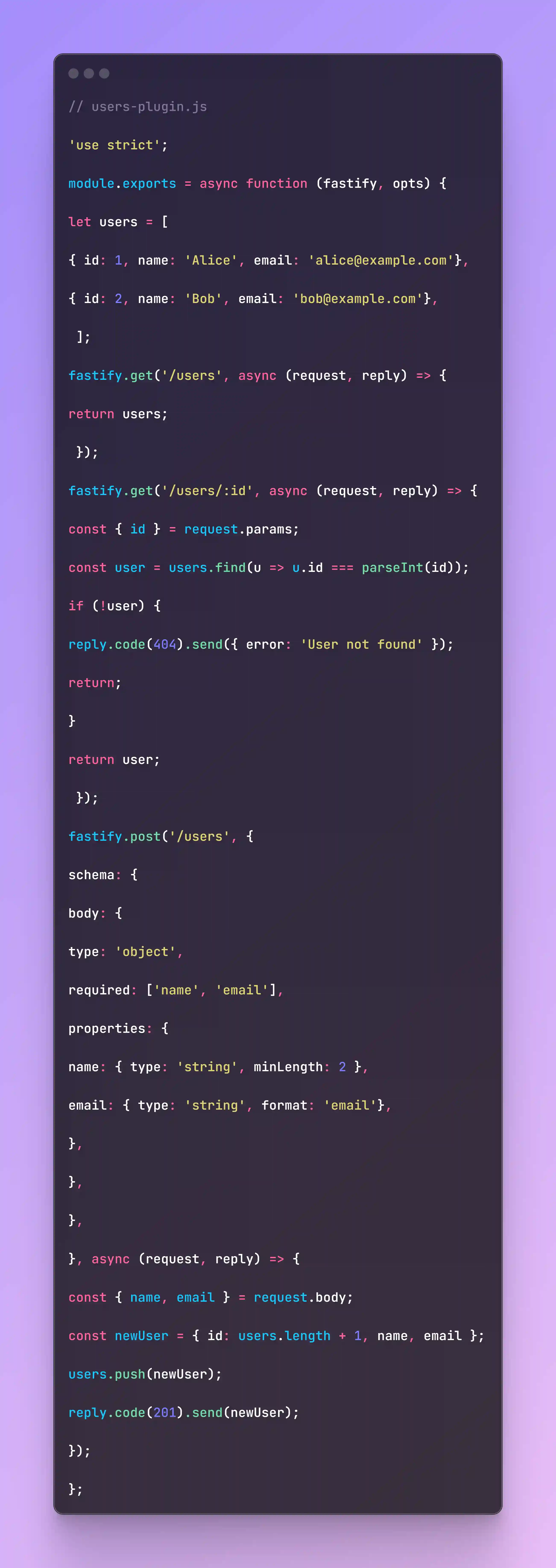 Create_users Plugin