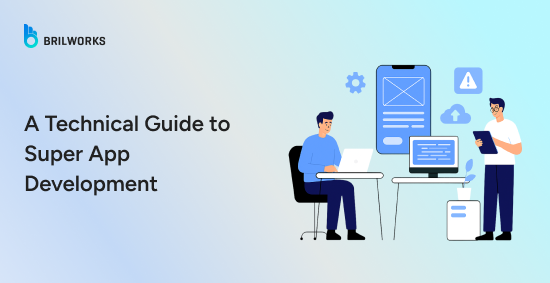 Super app development guide banner image